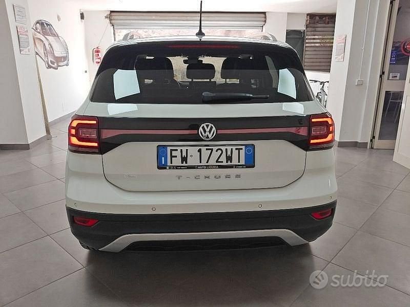 Usata VW T-Cross Edition 116 CV (85 kW) 2019 Bianco SUV