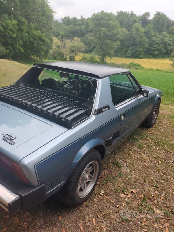 Usata Fiat X 1/9 85 CV (62 kW) 1982 Blu Cabrio