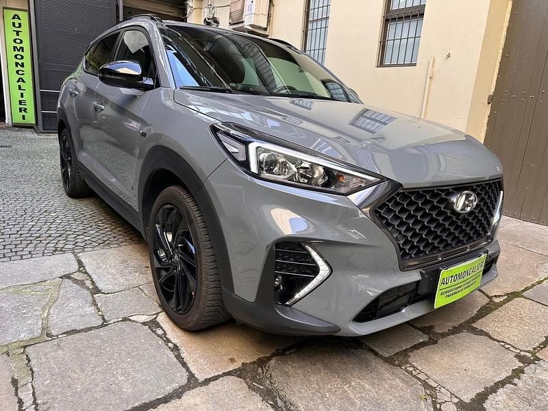 Usata Hyundai Tucson N Line 136 CV (100 kW) 2019 Grigio SUV