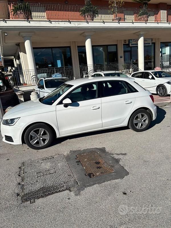 Usata Audi A1 90 CV (66 kW) 2015 Bianco Berlina