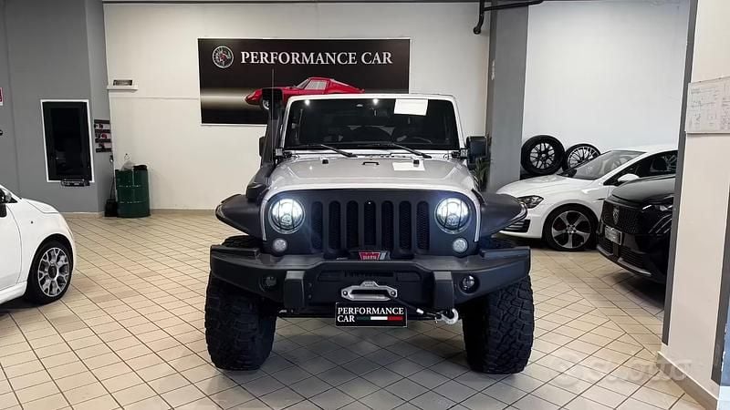 Usata Jeep Wrangler 200 CV (147 kW) 2018 Grigio SUV