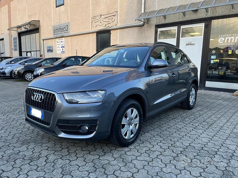 Grigio Usata 2013 Audi Q3 Business SUV | 14.990 € (Buon prezzo) - Immagine 1/4