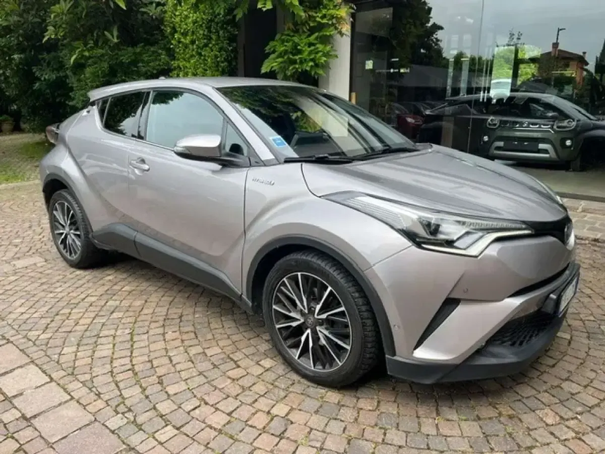Brugt Toyota C-HR Lounge 98 HK (72 kW) 2019 Sølv SUV