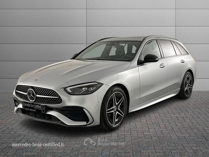 Argento Usata 2024 Mercedes C200 Advanced Station wagon | 40.900 € (Buon prezzo) - Immagine 1/3