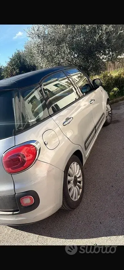 Usata Fiat 500L 85 CV (62 kW) 2013 Grigio Monovolume