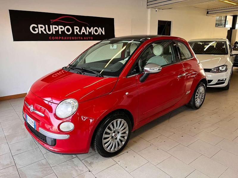 Usata Fiat 500 Lounge 86 CV (63 kW) 2012 Rosso Utilitaria