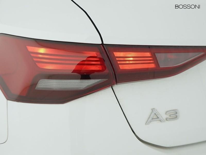 Usata Audi A3 Advanced 204 CV (150 kW) 2021 Bianco Berlina