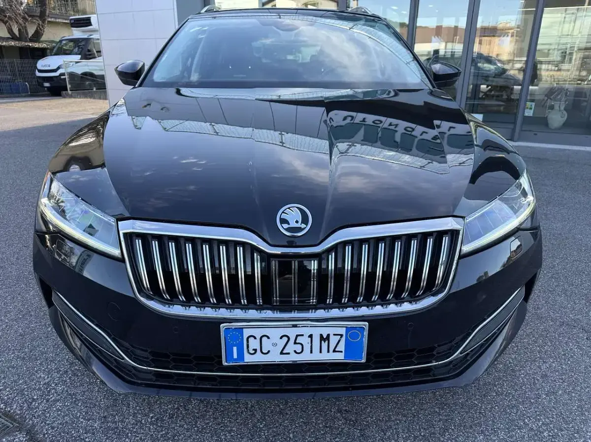Brugt Skoda Superb SportLine 200 HK (147 kW) 2021 Sort Stationcar