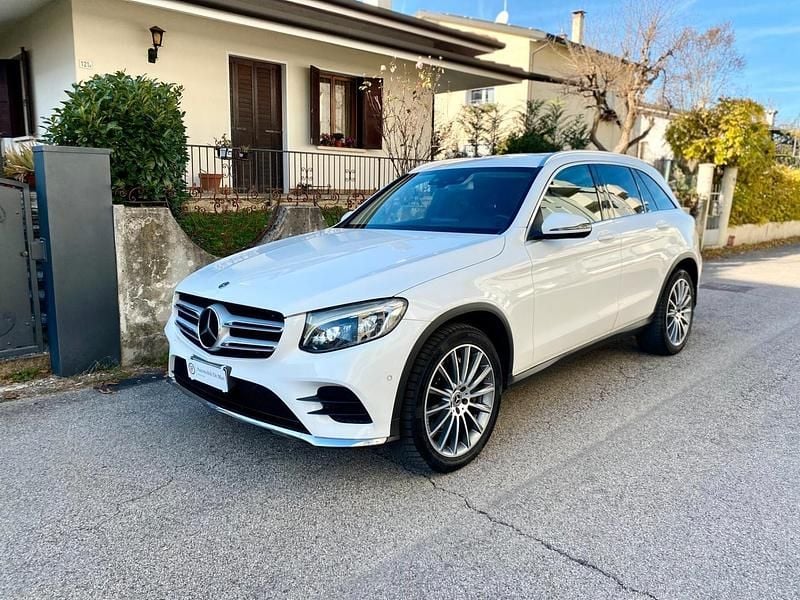 Usata Mercedes GLC250 Premium 204 CV (150 kW) 2018 Bianco SUV