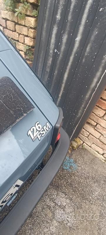 Usata Fiat 126 1986 Blu Utilitaria