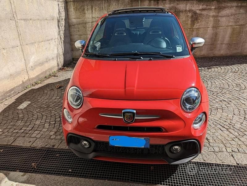 Usata Abarth 595 Turismo 165 CV (121 kW) 2019 Rosso Berlina