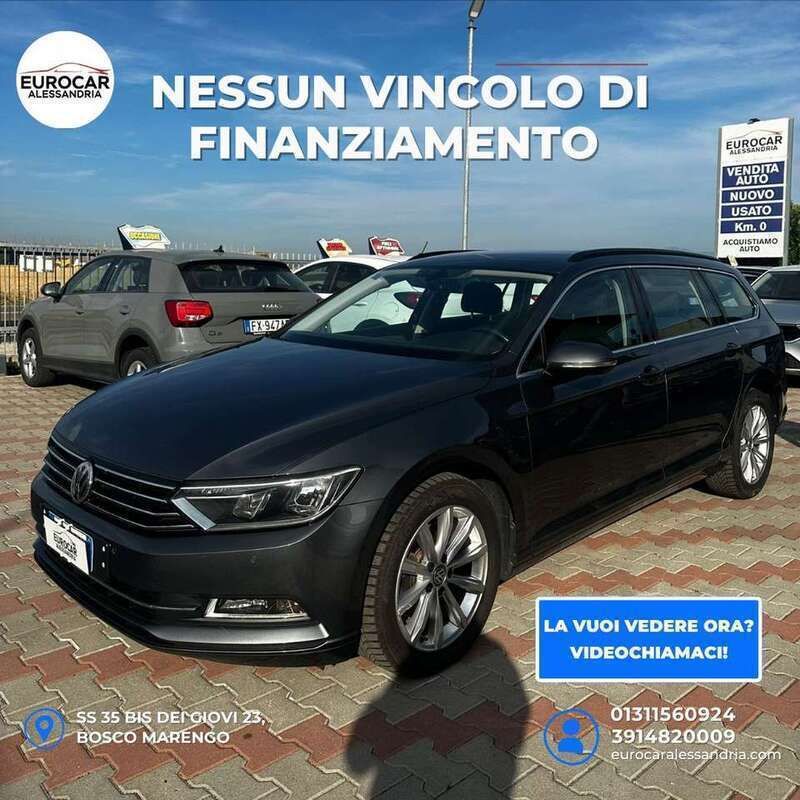 Grigio Usata 2017 VW Passat Highline Station wagon | 11.990 € (Ottimo prezzo) - Immagine 1/4