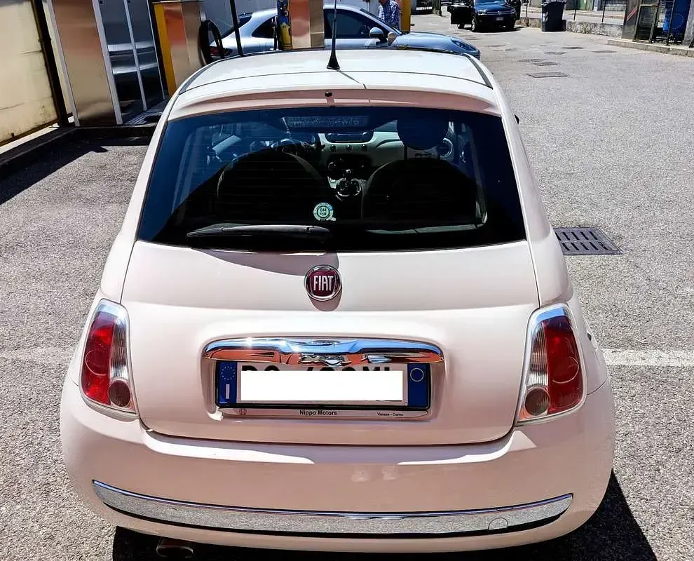 Usata Fiat 500 Lounge 69 CV (50 kW) 2008 Bianco Utilitaria