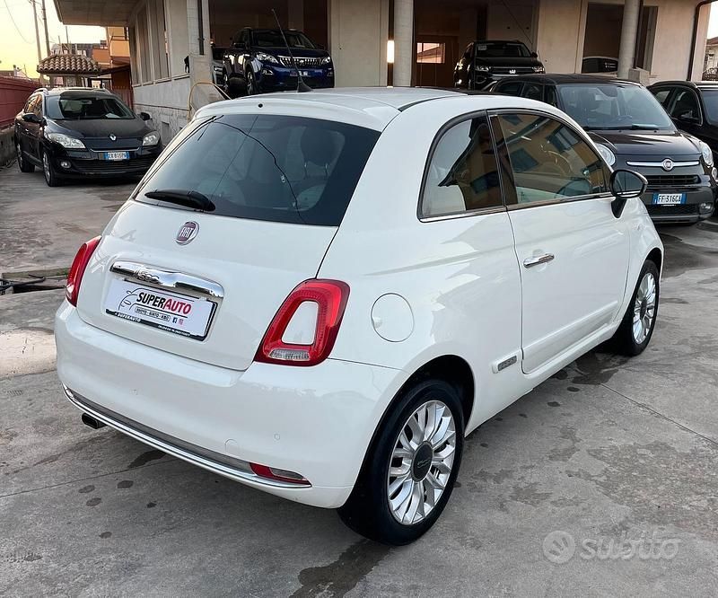 Usata Fiat 500 Lounge 69 CV (50 kW) 2016 Bianco Berlina