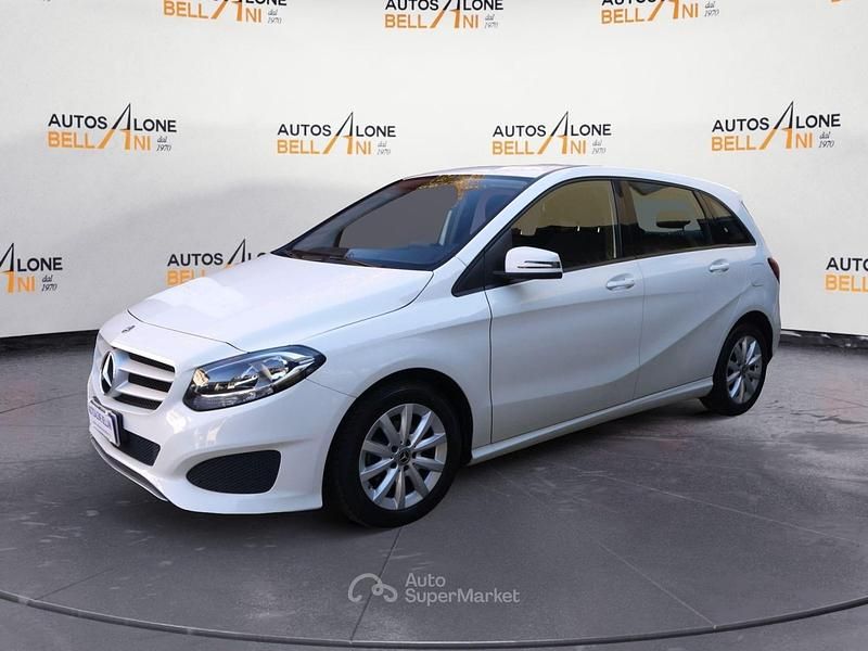 Usata Mercedes B180 Executive 109 CV (80 kW) 2018 Bianco Utilitaria