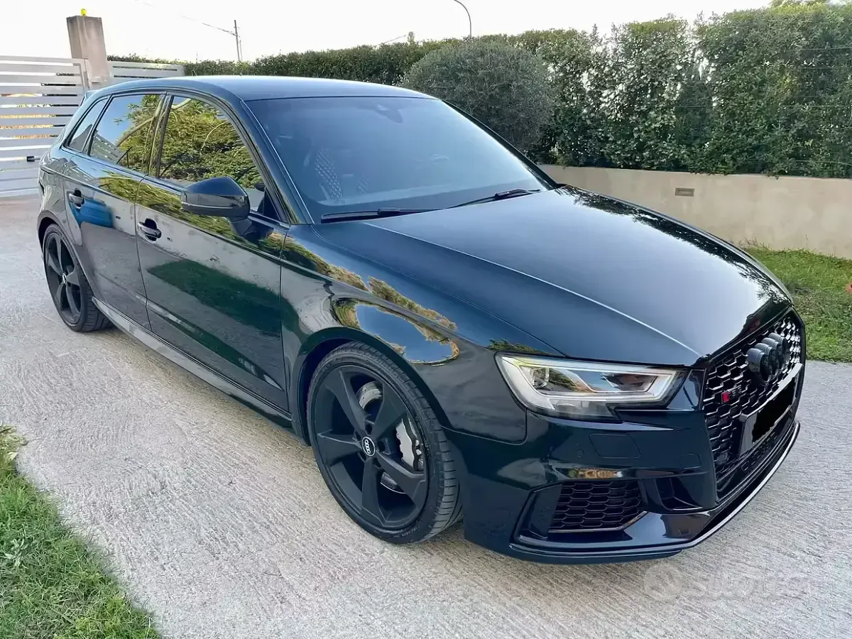 Usata Audi A3 400 CV (294 kW) 2019 Nero Berlina