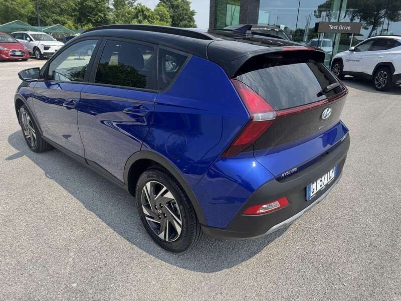 Usata Hyundai Bayon 84 CV (61 kW) 2024 Blu SUV