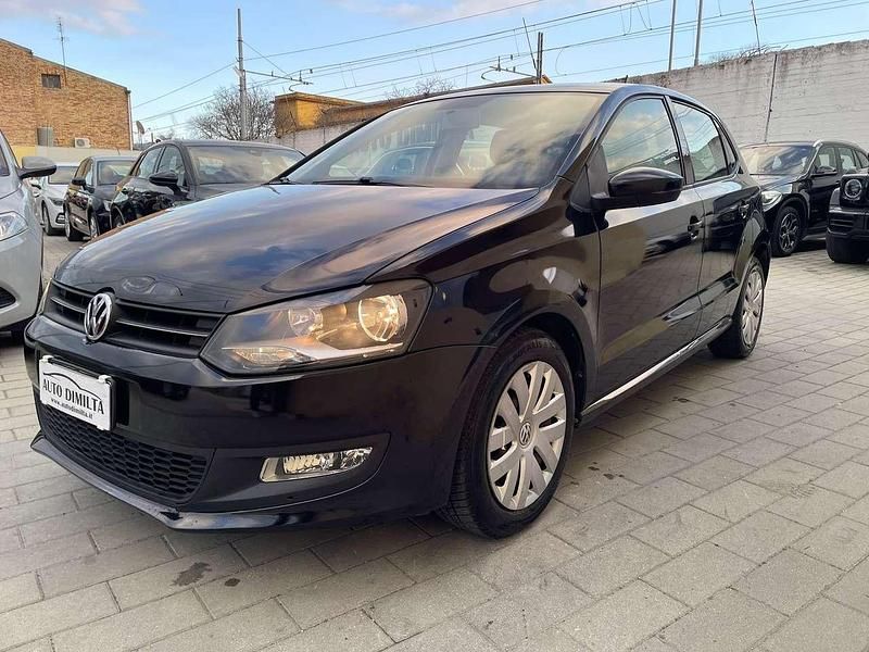 Usata VW Polo Trendline 75 CV (55 kW) 2011 Nero Utilitaria