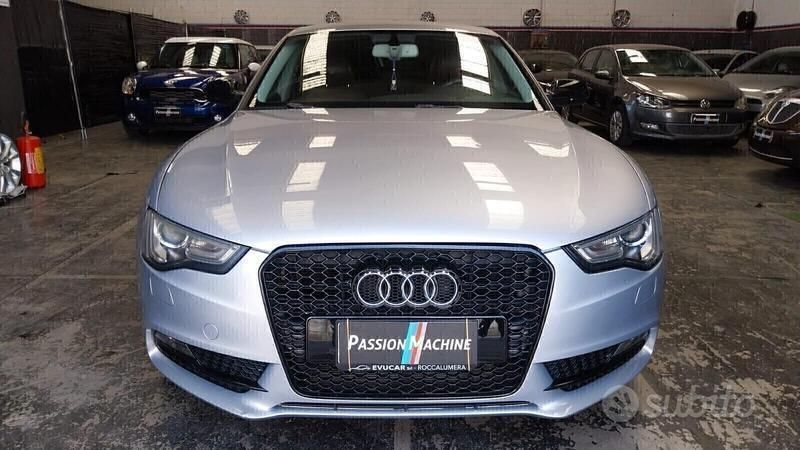 Argento Usata 2016 Audi A5 Sportback S-Line Due volumi | 15.490 € (Ottimo prezzo) - Immagine 1/4