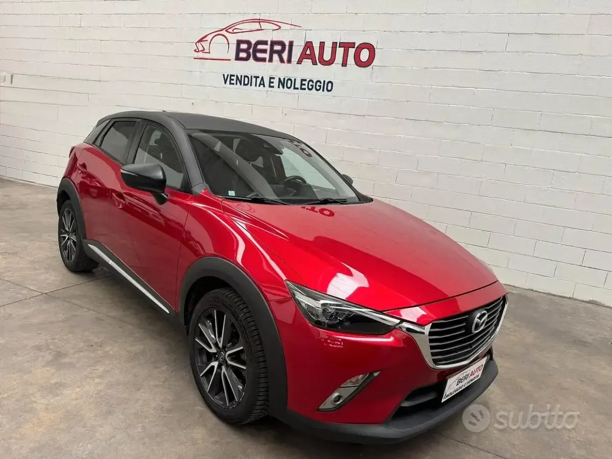 Usata Mazda CX-3 Edition 105 CV (77 kW) 2017 Rosso SUV