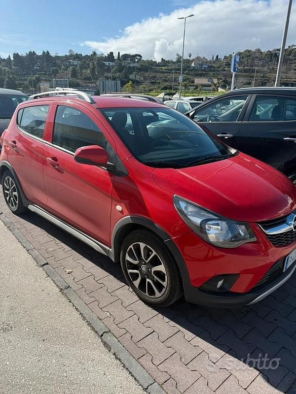 Usata Opel Karl 2019 Rosso Utilitaria