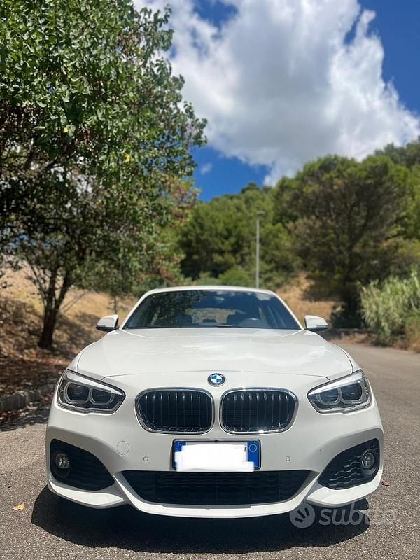 Usata BMW 116 M Sport 116 CV (85 kW) 2016 Bianco Utilitaria