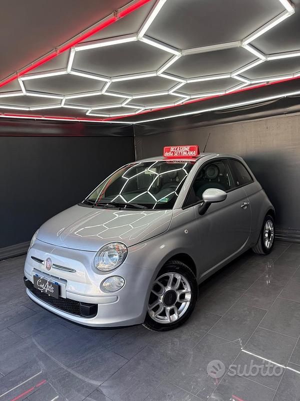 Begagnad Fiat 500 Sport 95 HK (69 kW) 2012 Grå Sedan