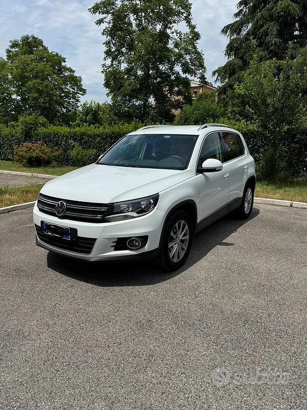 Usata VW Tiguan Sportline 140 CV (102 kW) 2014 Bianco SUV