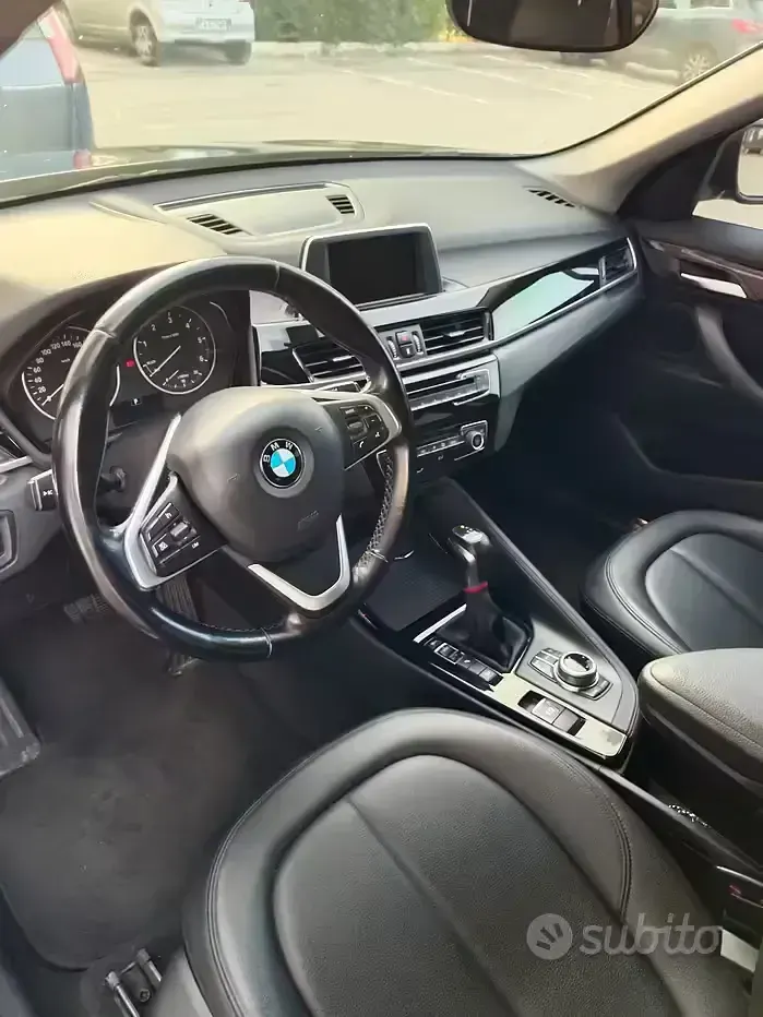 Usata BMW X1 150 CV (110 kW) 2017 Nero SUV