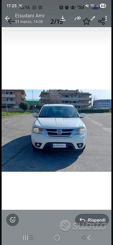 Usata Fiat Freemont 140 CV (102 kW) 2014 Bianco SUV