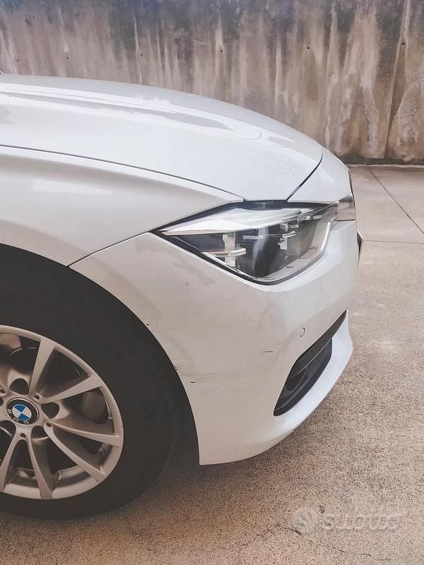 Usata BMW 316 Advantage 116 CV (85 kW) 2018 Bianco Station wagon