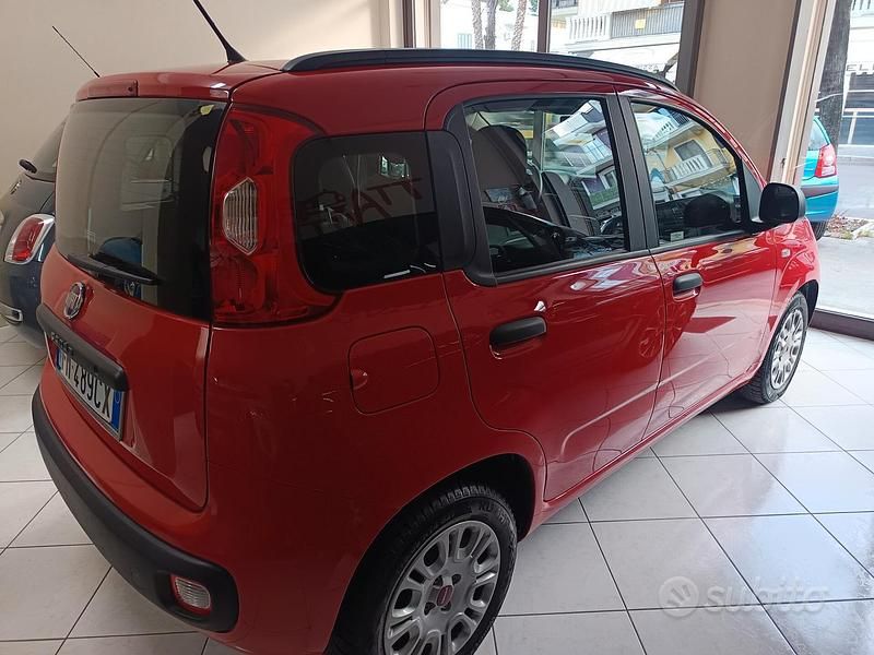 Usata Fiat Panda Easy 80 CV (58 kW) 2017 Rosso Furgone