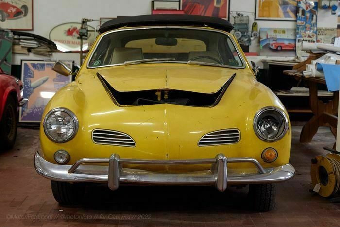 Usata VW Karmann Ghia Karmann 60 CV (44 kW) 1968 Giallo Coupé
