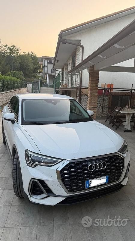 Usata Audi Q3 Sportback S-Line 150 CV (110 kW) 2020 Bianco SUV