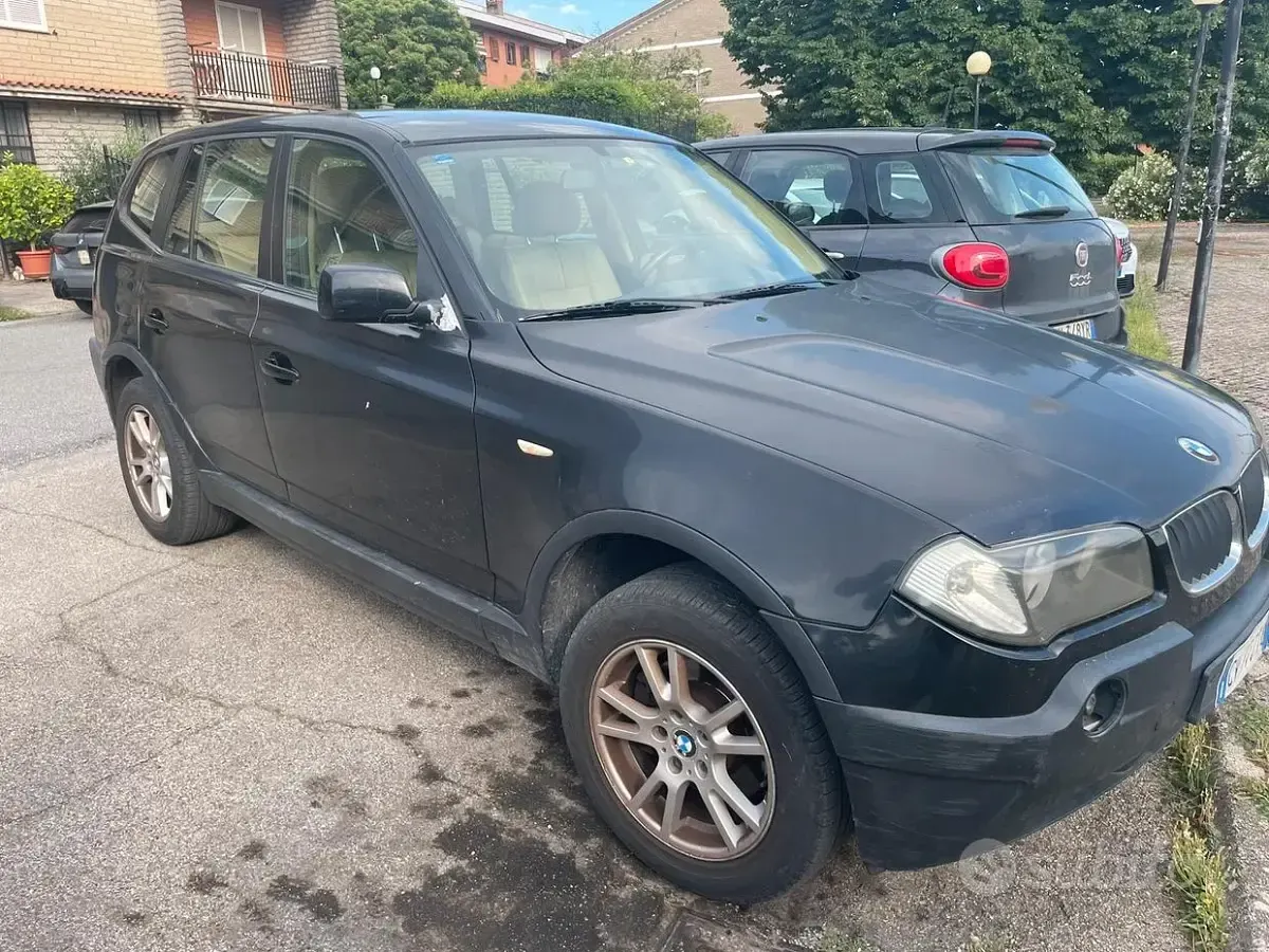 Usata BMW X3 150 CV (110 kW) 2005 Nero SUV