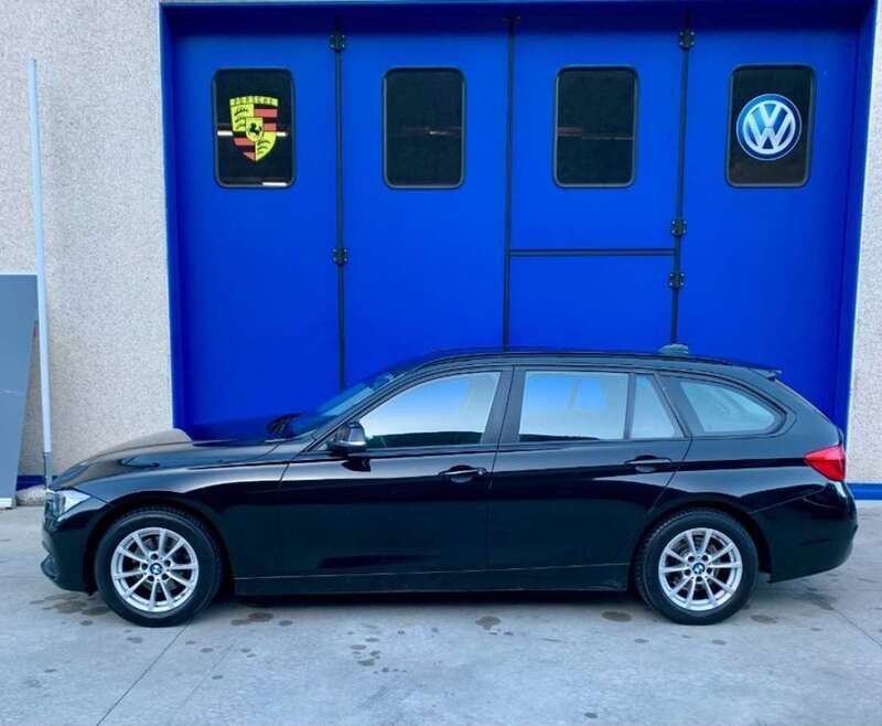 Usata BMW 316 Advantage 116 CV (85 kW) 2017 Nero metallizzato Station wagon