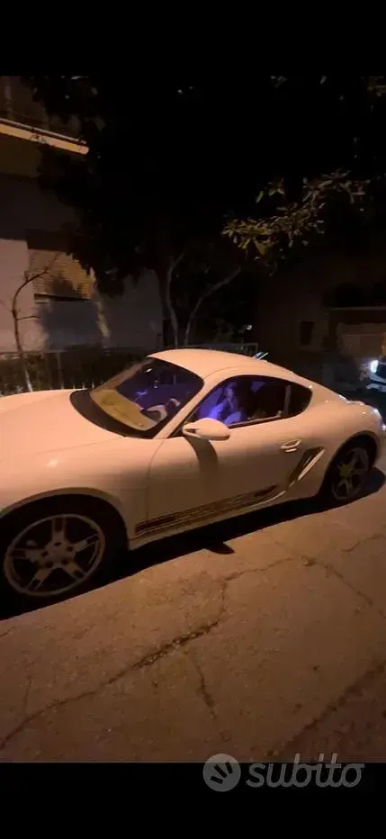 Usata Porsche Cayman 245 CV (180 kW) 2008 Bianco Coupé