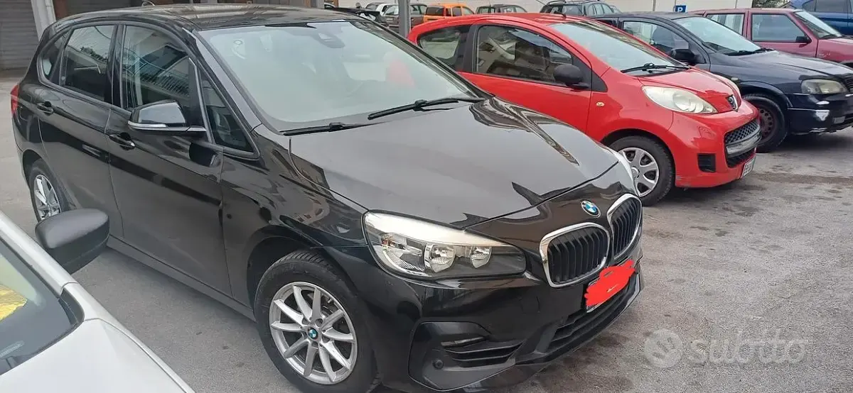 Usata BMW 216 Active Tourer 116 CV (85 kW) 2018 Nero Monovolume