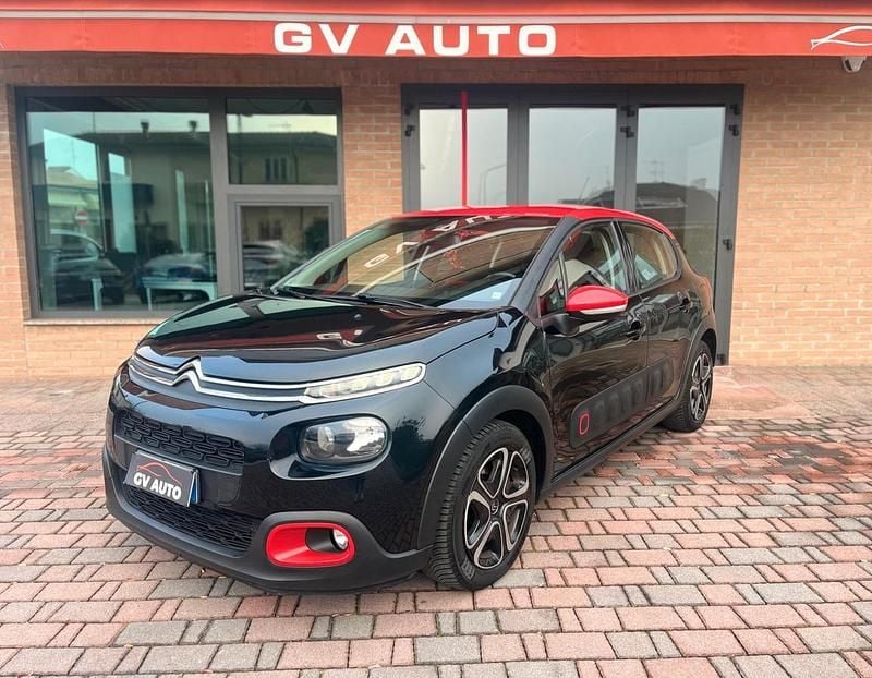 Usata Citroën C3 PureTech 82 CV (60 kW) 2017 Nero Berlina