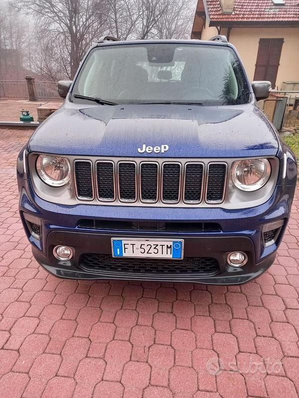 Usata Jeep Renegade Limited 2019 Blu SUV