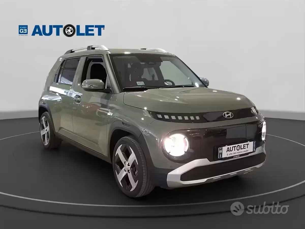 Usata Hyundai Inster 27 kW (38 CV) 2025 Verde Utilitaria