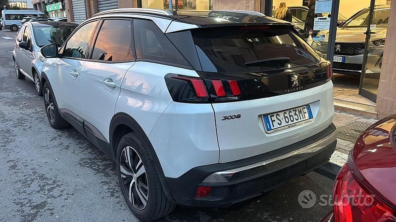 Usata Peugeot 3008 Allure 131 CV (96 kW) 2018 Bianco SUV