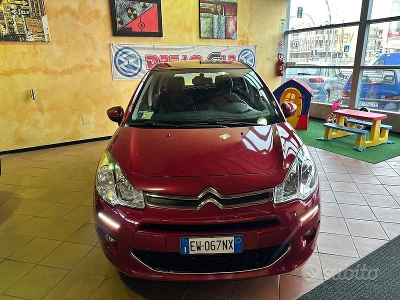 Usata Citroën C3 Exclusive 67 CV (49 kW) 2014 Rosso Berlina