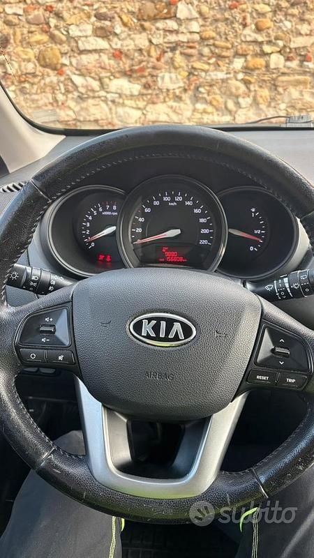 Usata Kia Rio 2012 Nero Berlina