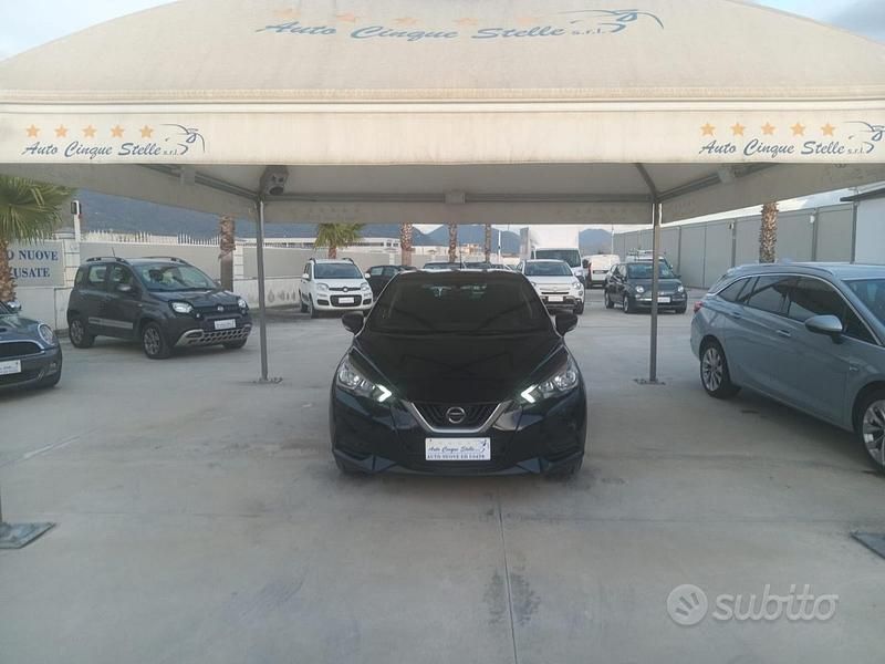 Usata Nissan Micra 70 CV (51 kW) 2018 Nero Utilitaria