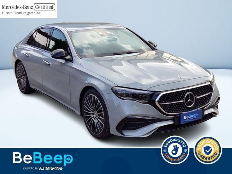 Usata Mercedes E220 Advanced Plus 197 CV (144 kW) 2024 Argento pastello Berlina