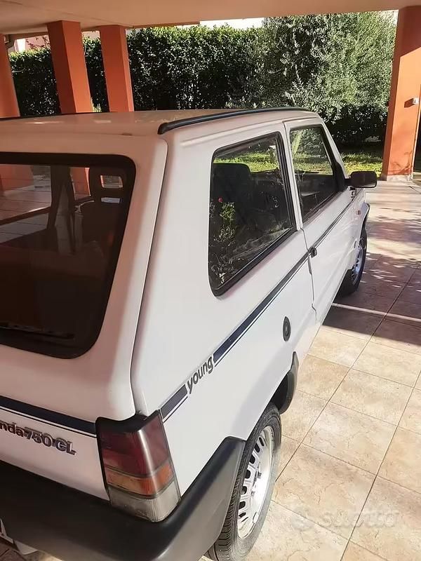 Usata Fiat Panda 1990 Bianco Utilitaria