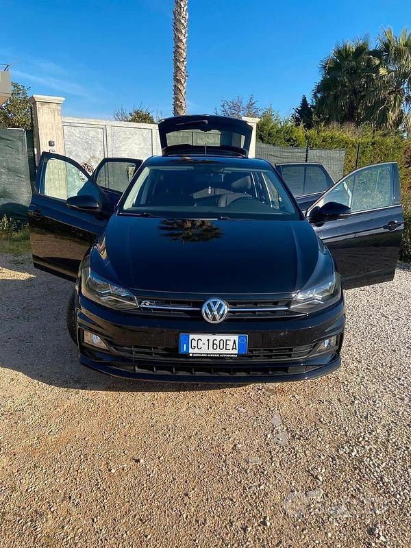 Usata VW Polo 95 CV (69 kW) 2020 Nero Berlina