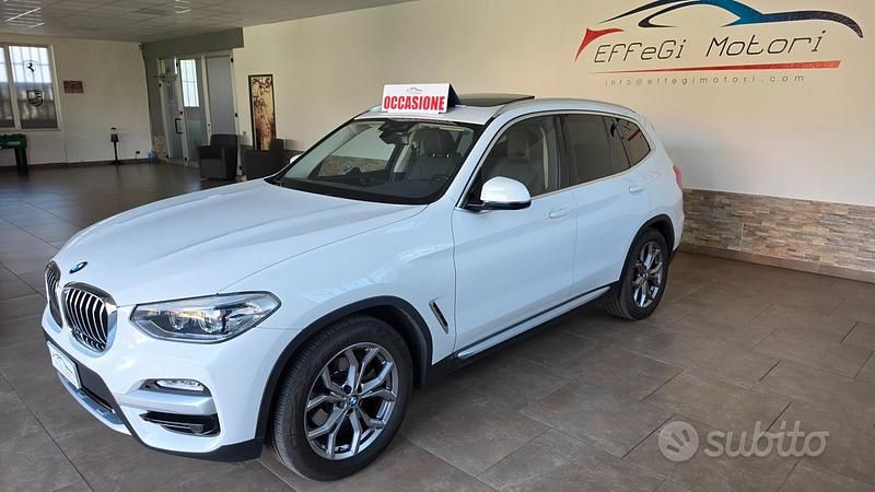 Usata BMW X3 xLine 190 CV (139 kW) 2019 Bianco SUV