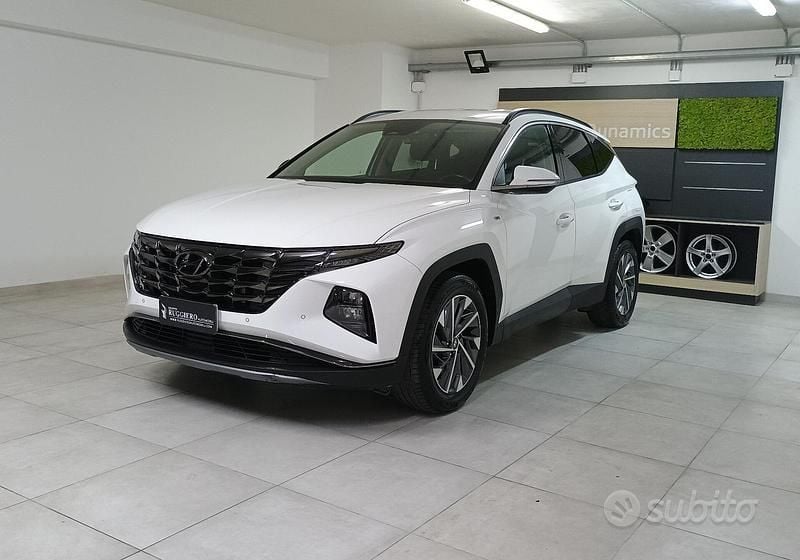 Usata Hyundai Tucson 135 CV (99 kW) 2021 Bianco SUV